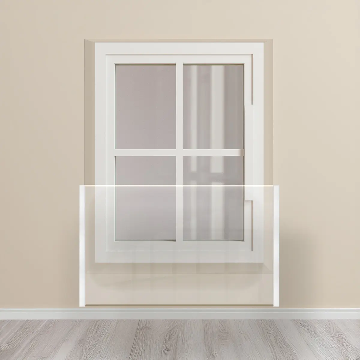 Internal Top Mount - White