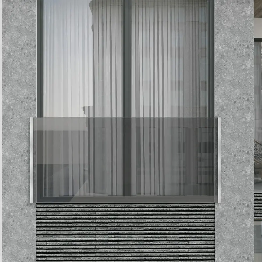 Juliet Balcony & Top Mount System (Aluminium, Anodised) - Image 7