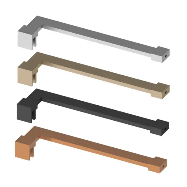 Wall-to-Glass Shower Screen Corner Support Bar