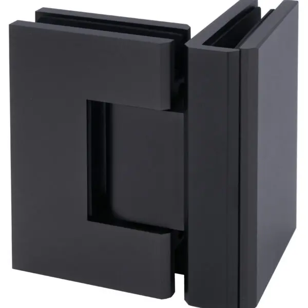 Gun Metal Glass to Glass 90⁰ Shower Hinge