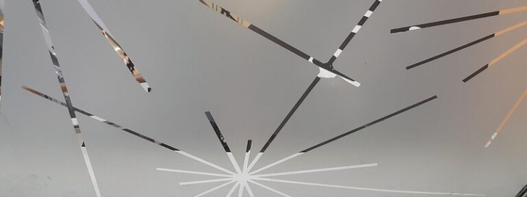 Sandblasted Glass
