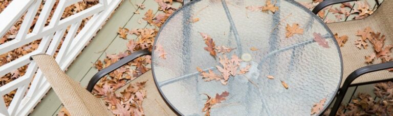 Getting your patio table ready for summer