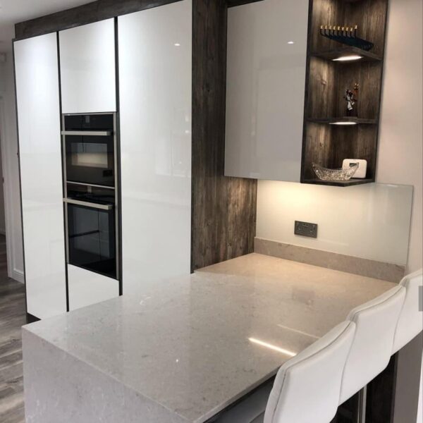 Glass Kitchen Splashback