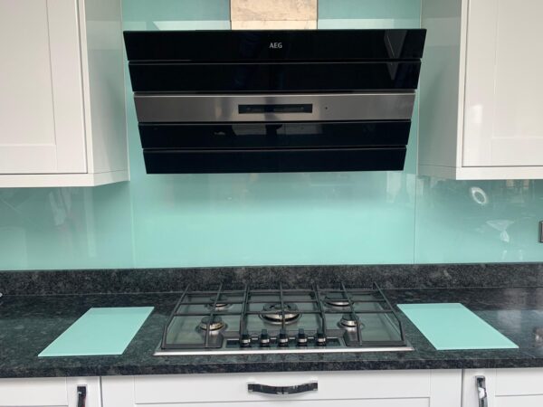 Painted Kitchen Splashback