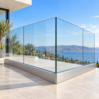 Frameless Glass Balustrade Overlooking the Coast-2