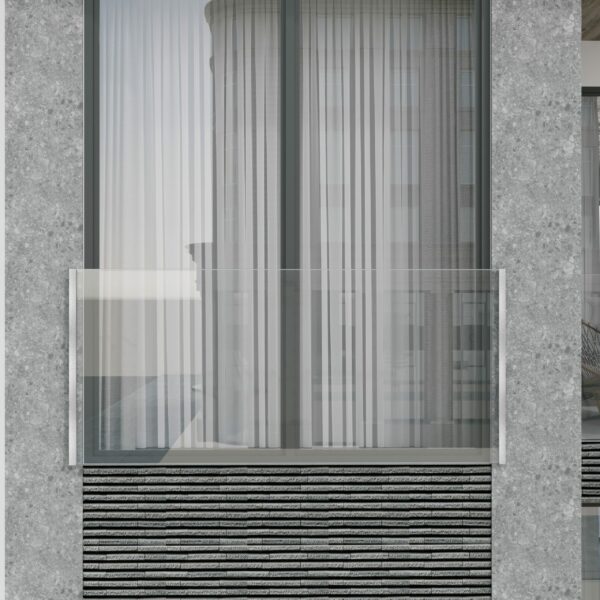 Juliet Balcony & Top Mount System (Aluminium, Anodised)