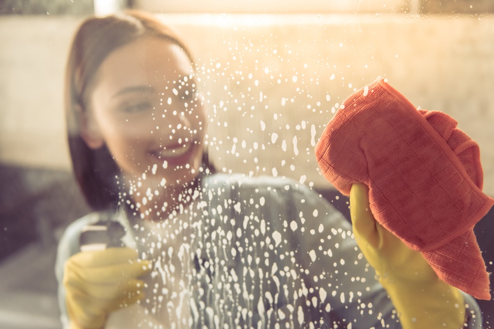 Protected glass shower screens