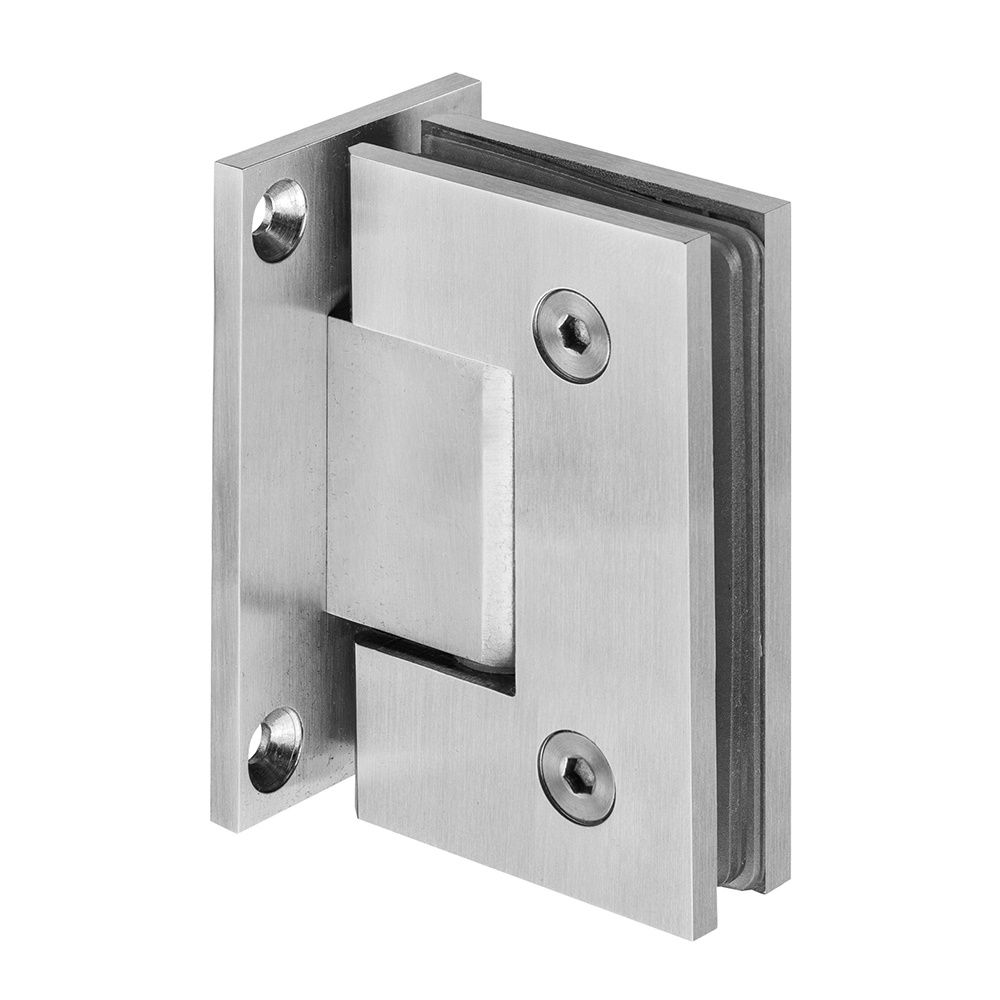 Wall Mounted Glass Door Hinge - Square Profile (Single) - Image 7