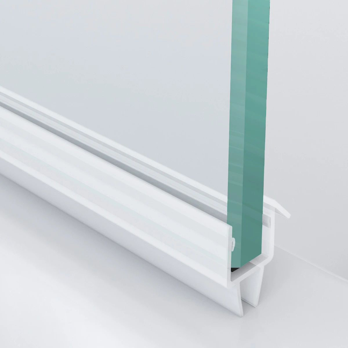 2350mm Translucent Glass to Floor Seals - Image 3