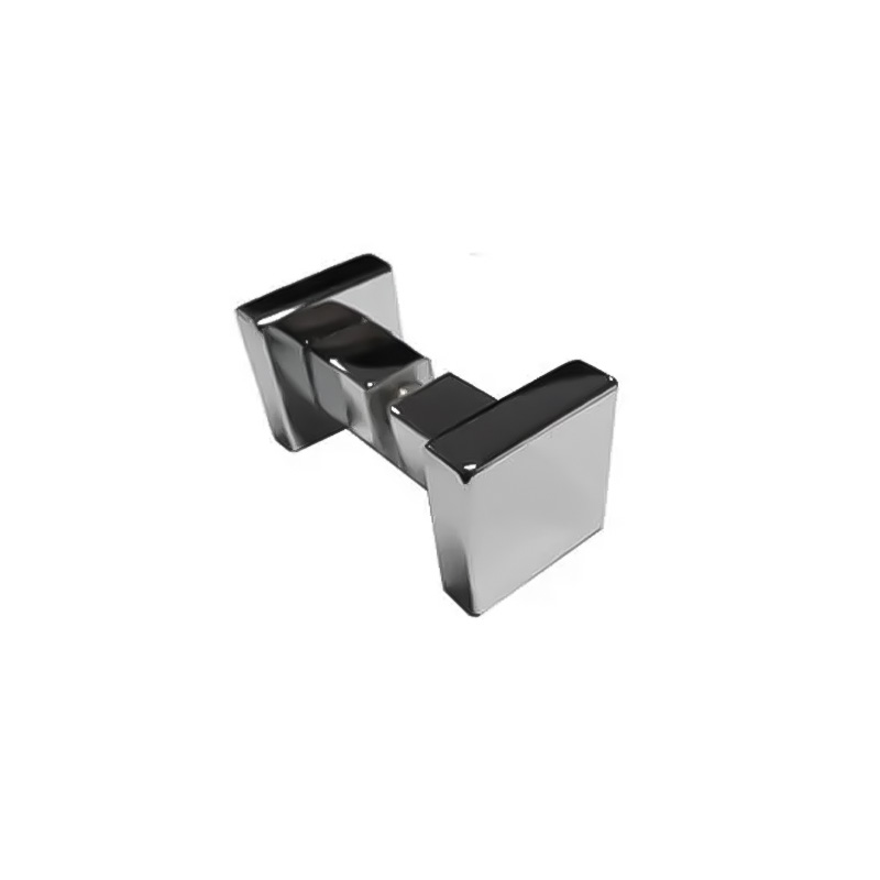 Chrome Square Door Knob The Glass Warehouse Shop Online