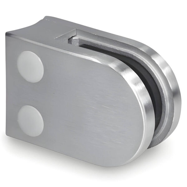Round Back D Shaped Glass Clamp – 6mm to 12mm Glass