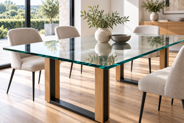 Clear Glass Table Top
