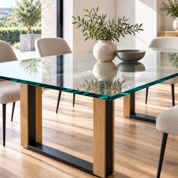 Clear Glass Table Top