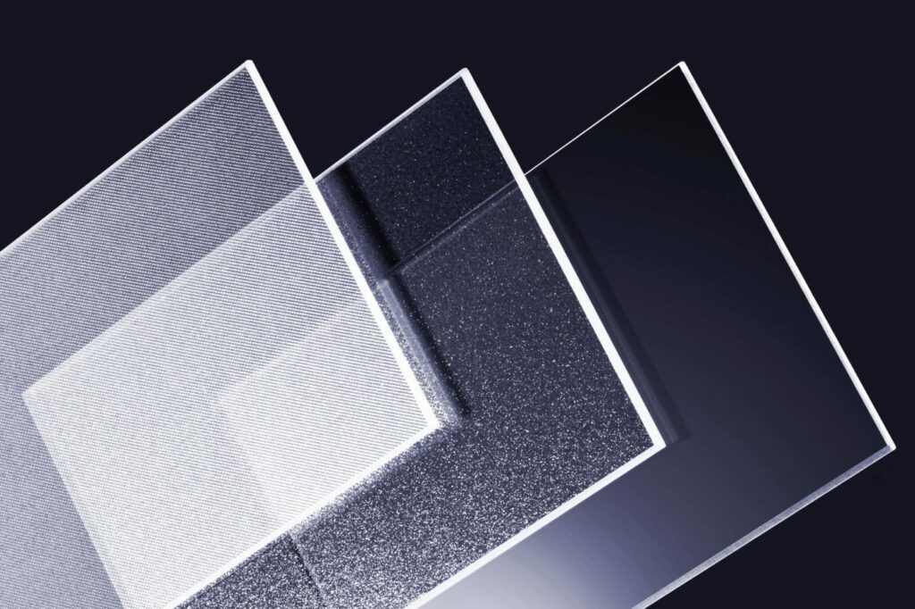Clear and Low Iron Toughened Safety Glass