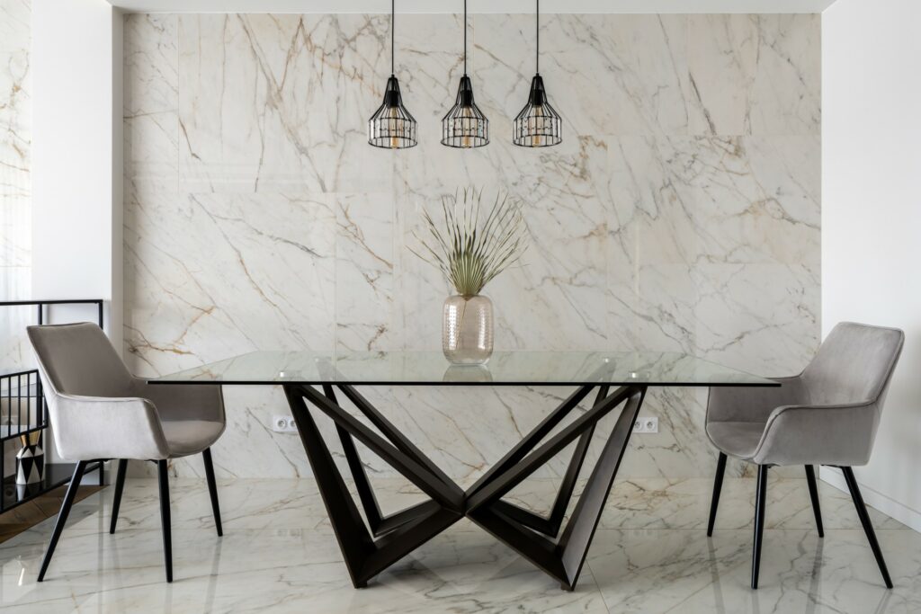 Rectangle Glass Table Top