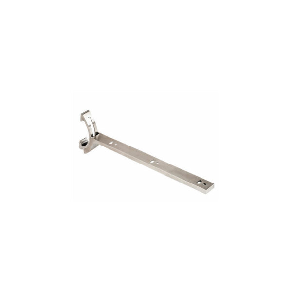 stainless steel shelf support for sloping walls
