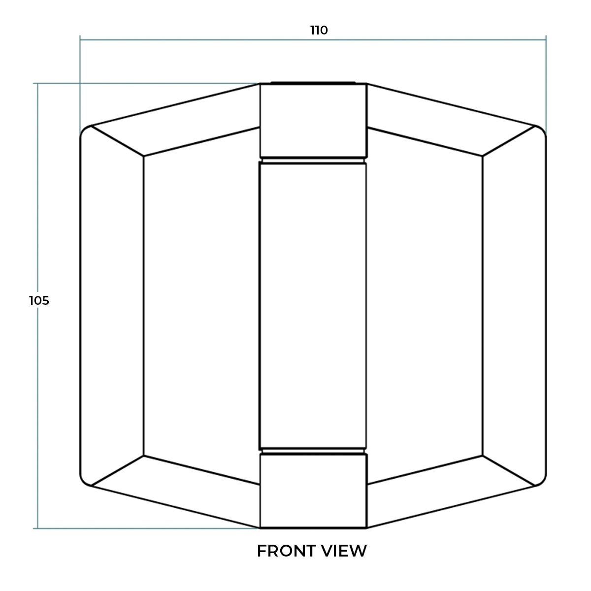 Soft Close Glass-to-Glass Balustrade Gate Hinges (Pair) - Image 2