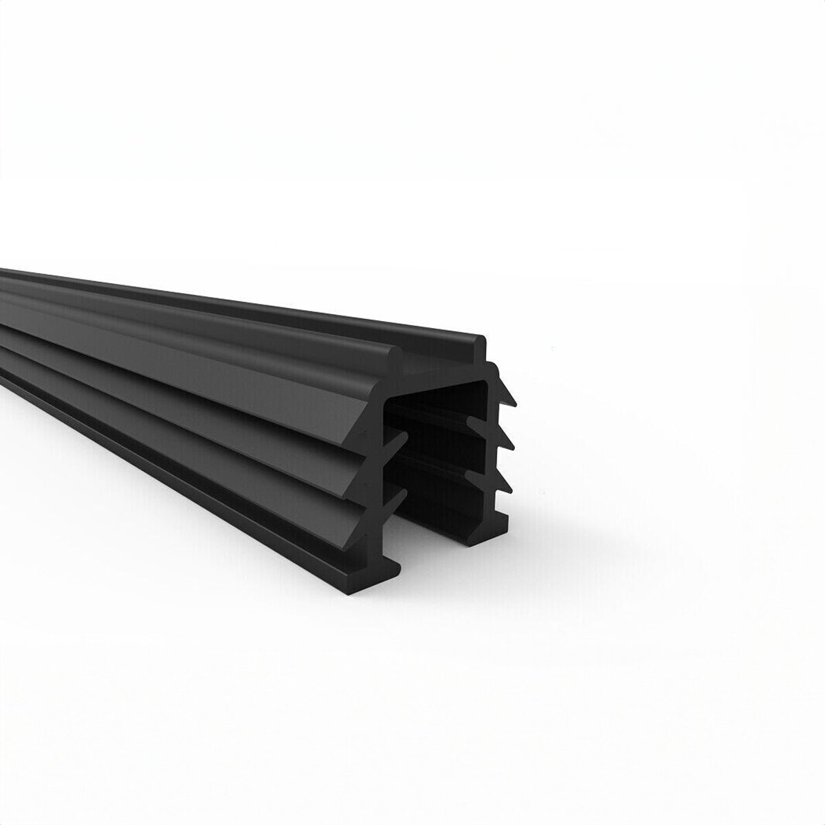 5m Slotted Tube Handrail For Glass Balustrades - Image 4