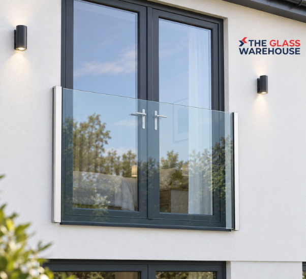 Frameless Juliet balcony domestic